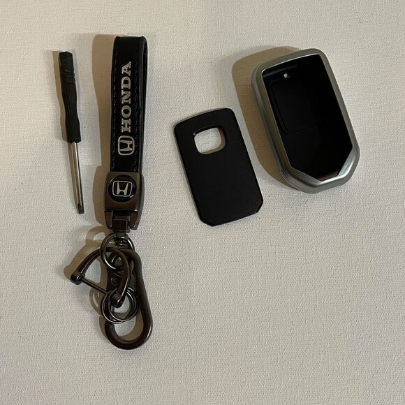 Honda fob Keychain in Black & fob cover in Black NWT - Picture 5 of 9